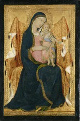 Madonna entronizada con Niño